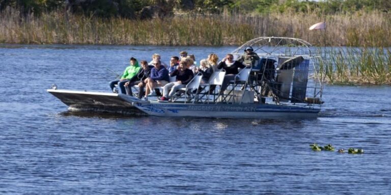 Fort Lauderdale: Everglades Express Tour With Airboat Ride Tour Overview And Pricing