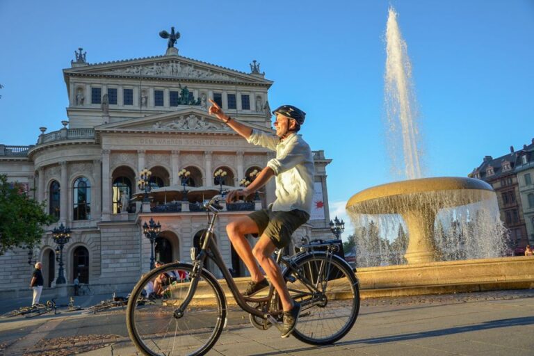 Frankfurt: Guided Bike Tour Tour Overview