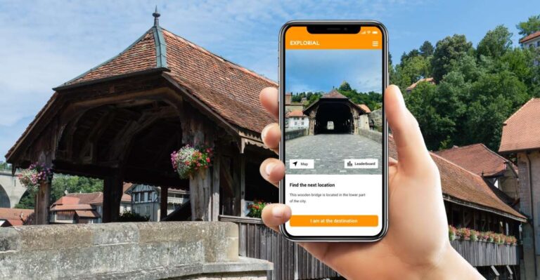 Fribourg: Outdoor City Exploration Game For Smartphones Activity Overview