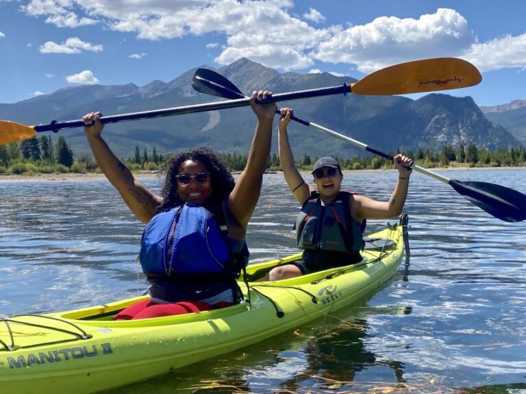 Frisco: Dillon Reservoir Guided Island Tour By Kayak Tour Overview