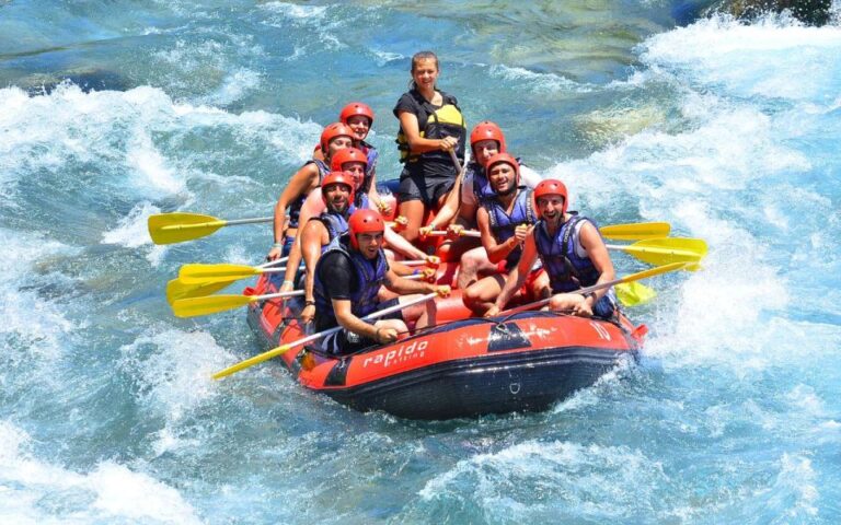 From Alanya: Rafting Tour For All Ages Tour Details