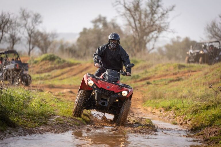 From Almancil: Quad Tour In Algarve Countryside Discover Algarves Scenic Landscapes