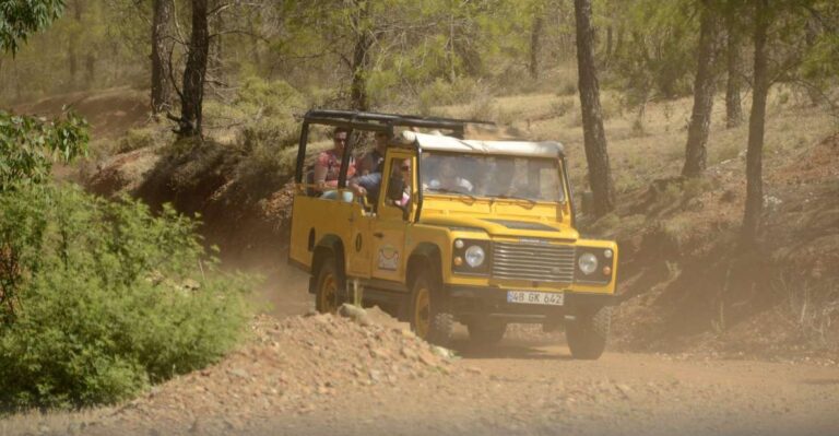 From Antalya: Full Day Jeep Safari With Lunch And Transfer Thrilling Off Road Driving