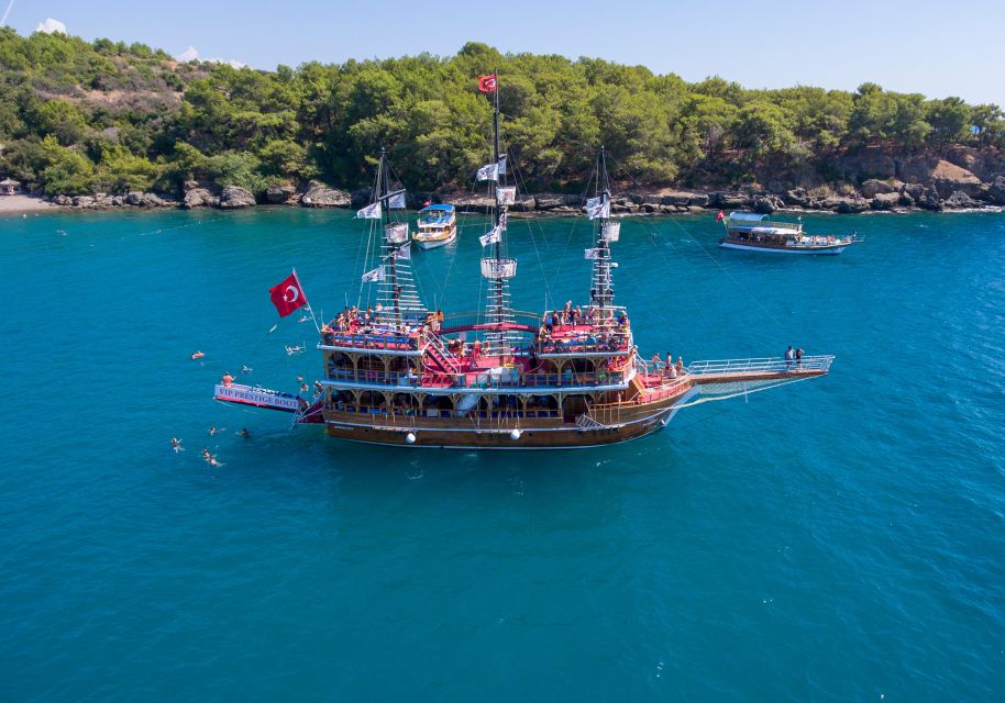 From Antalya: Pirate Ship Cruise to Hidden Beaches of Kemer - Tour Overview