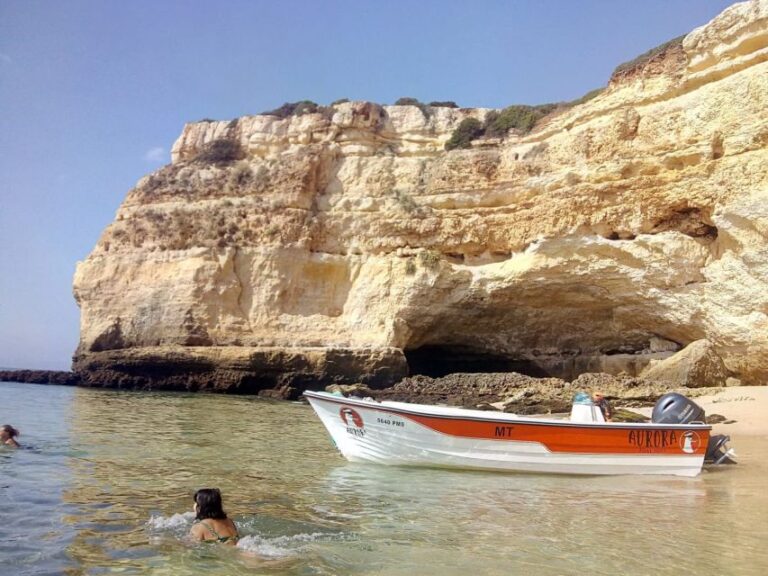 From Armação De Pêra: Private Beaches & Caves Boat Tour Tour Details