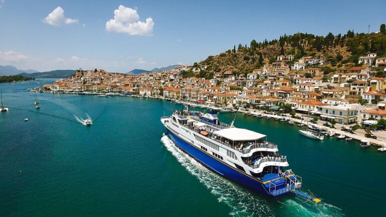 From Athens: Saronic Islands Full Day Cruise With Vip Seats Overview Of Cruise