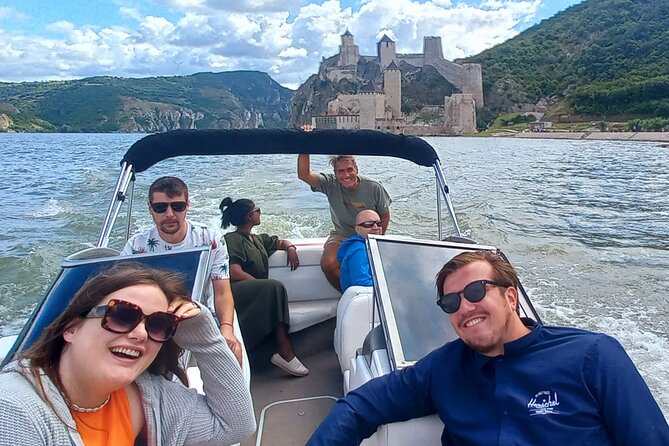 From Belgrade: Golubac Fortress & 1h Iron Gate Speed Boat Ride Tour Overview