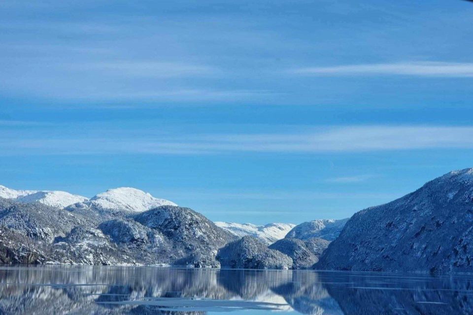 From Bergen: Scenic Fjord Cruise to Mostraumen - Cruising the Majestic Osterfjord