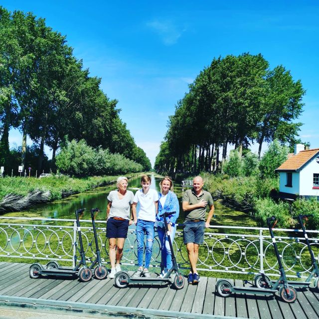 From Bruges to Damme: Private Electric Scooter Tour - Tour Overview