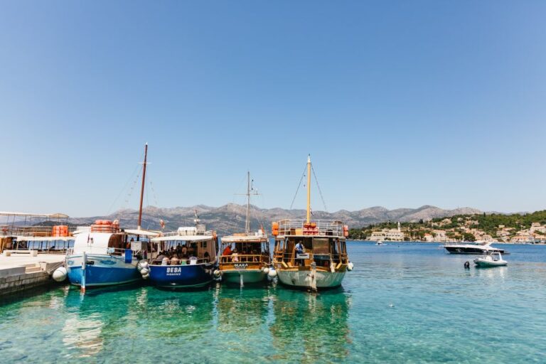 From Dubrovnik: Elaphite Island Cruise With Lunch And Drinks Overview And Pricing