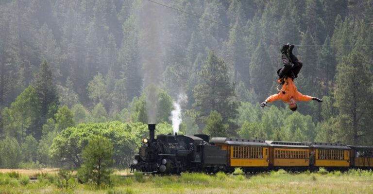 From Durango: Narrow Gauge Railroad & Ziplining With Dining Activity Overview