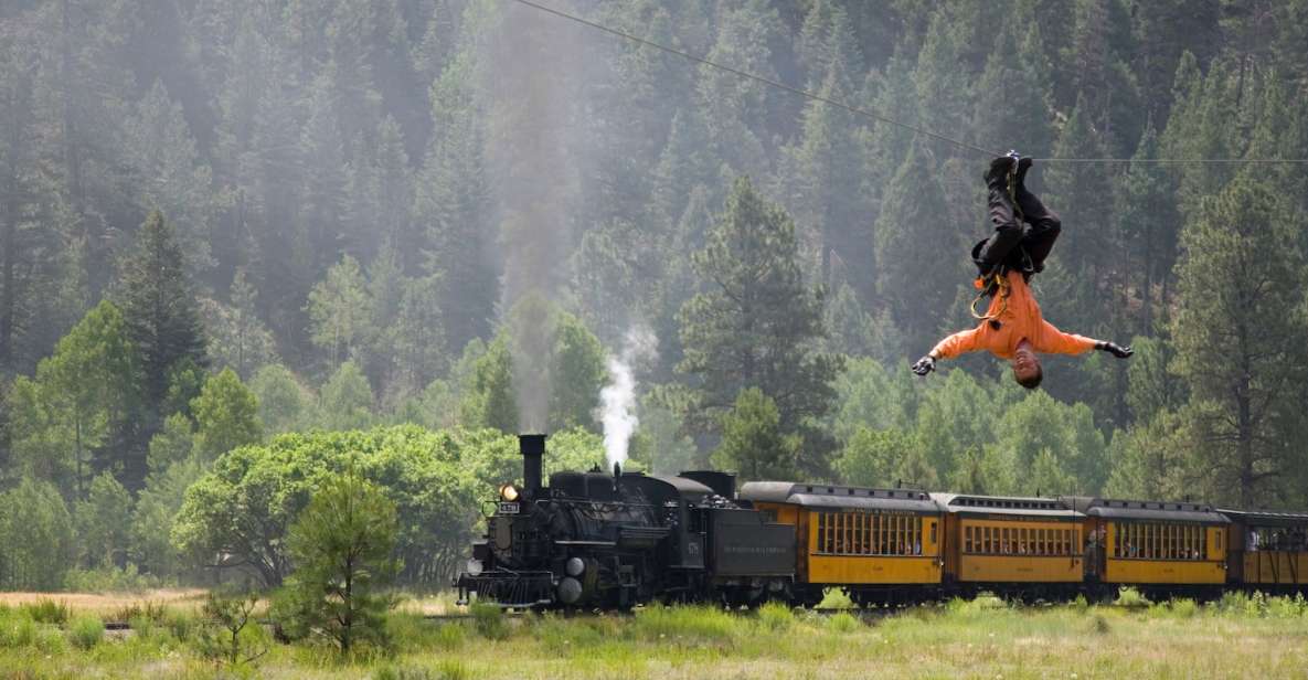 From Durango: Narrow Gauge Railroad & Ziplining With Dining - Activity Overview