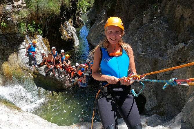 From Estepona: Guided Canyoning Tour on the Guadalmina River - Tour Description