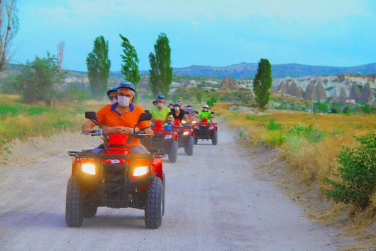 From Göreme: Cappadocia Valleys At Sunset Atv Tour Tour Overview