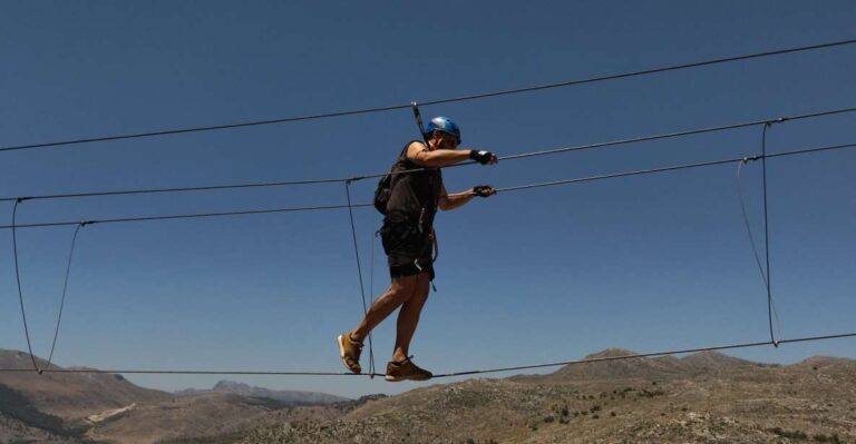 From Granada: Climb Zafarrayas Via Ferrata John Hogbin Tour Overview And Pricing