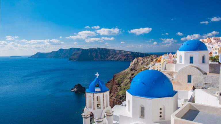 From Heraklion/crete: Santorini Island Guided Day Trip Trip Overview And Duration