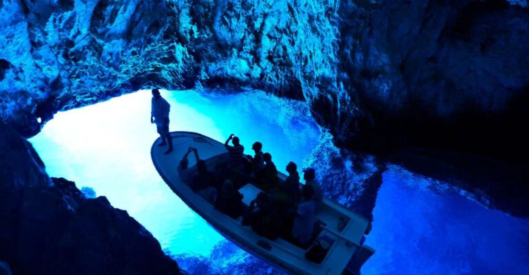 From Hvar: Blue And Green Cave Day Tour Tour Overview And Details