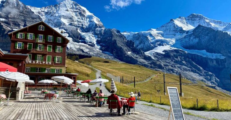 From Interlaken: Jungfraus Region Discovery Private Tour Tour Details