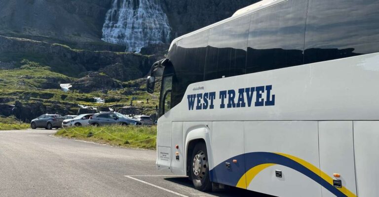 From Isafjordur: Dynjandi Waterfall Guided Day Trip By Bus Tour Overview