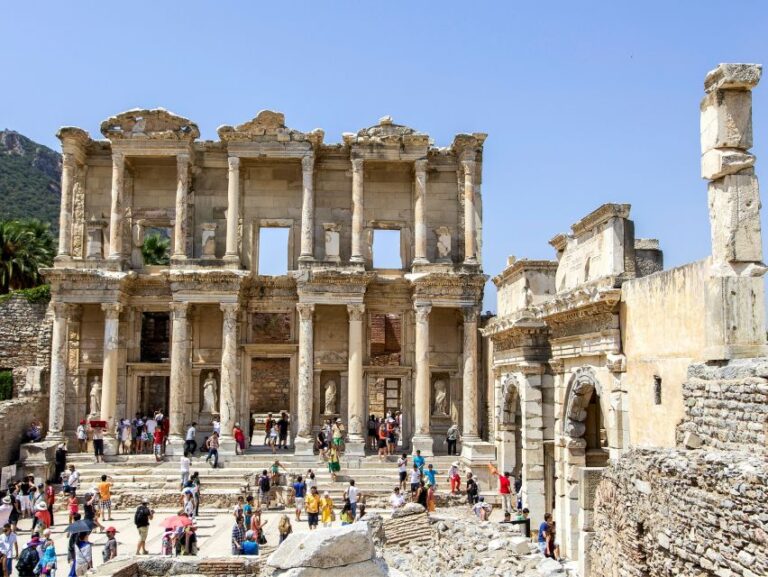 From Izmir: Ephesus And Virgin Mary House Guided Day Trip Tour Overview