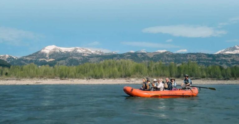 From Jackson Hole: Snake River Float With Scenic Teton Views Rafting The Scenic Snake River