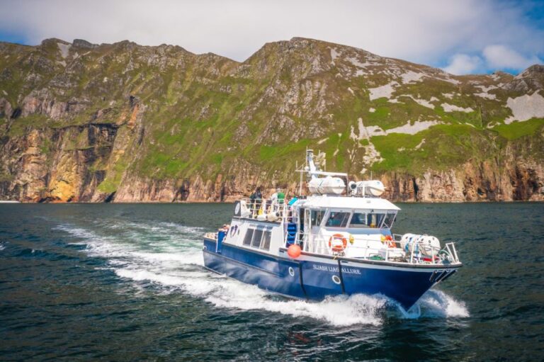 From Killybegs: Sliabh Liag Cliffs Coastal Boat Tour Tour Overview