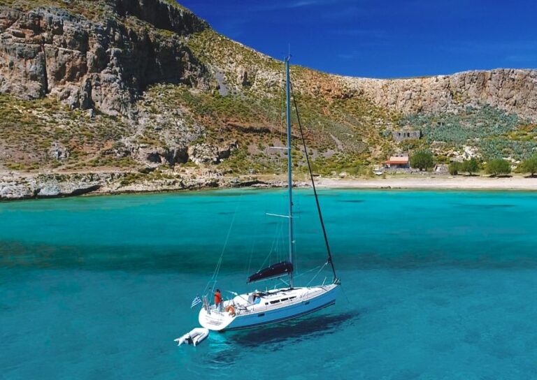 From Kissamos: Balos Gramvousa Sailing Cruise With Lunch Tour Overview