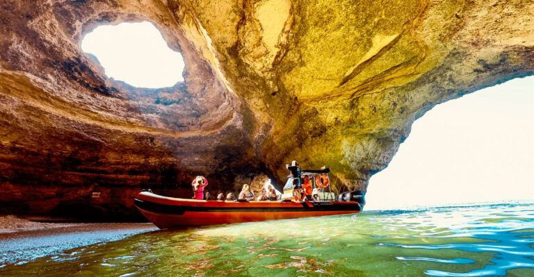 From Lagos: Benagil Caves Speedboat Adventure Activity Overview