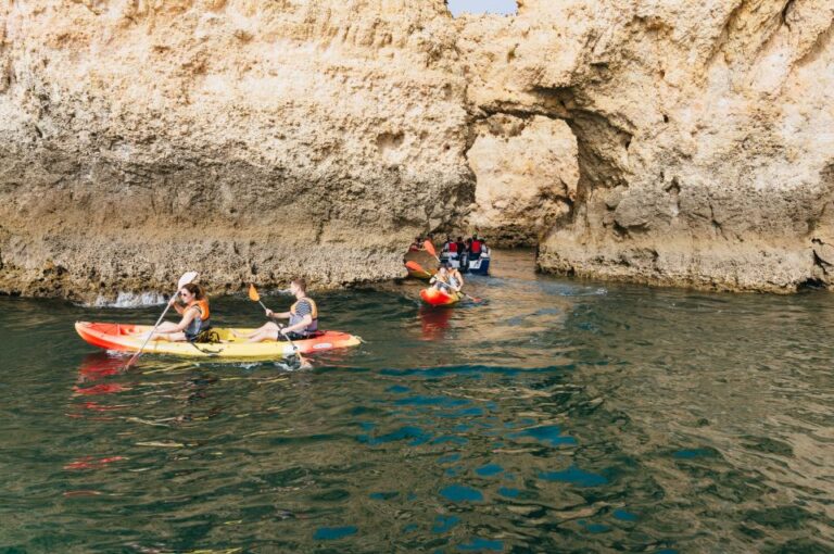 From Lagos: Kayaking And Boat Cave Explorer Tour Overview Of Tour Activity