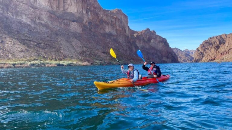 From Las Vegas: Kayak Rental With Shuttle To Emerald Cave Activity Overview