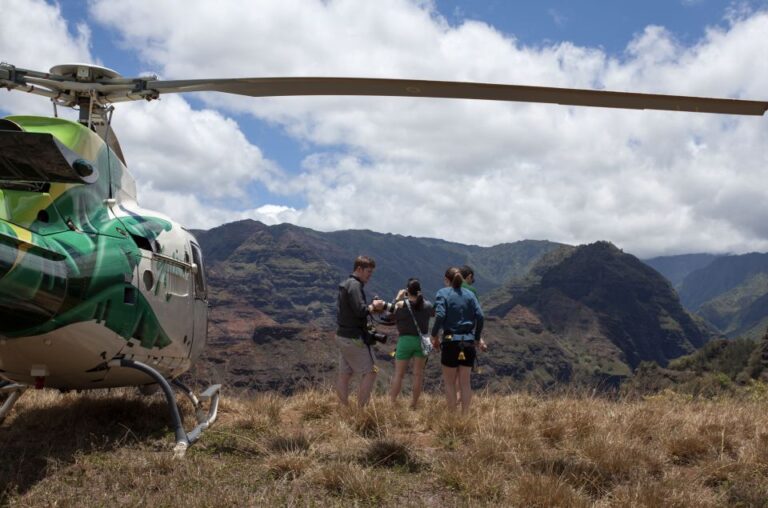 From Lihue: Kauai Sightseeing Helicopter Flight Tour Duration And Availability