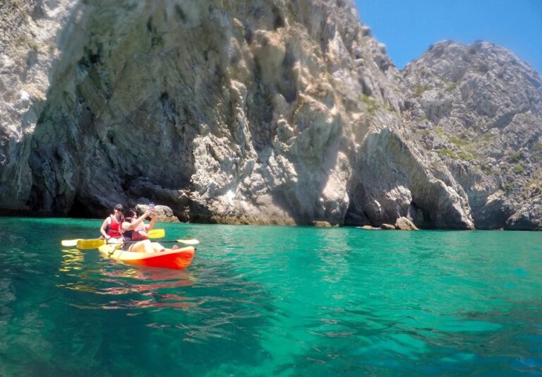 From Lisbon: Arrabida Park Small Group Kayak Tour Tour Details