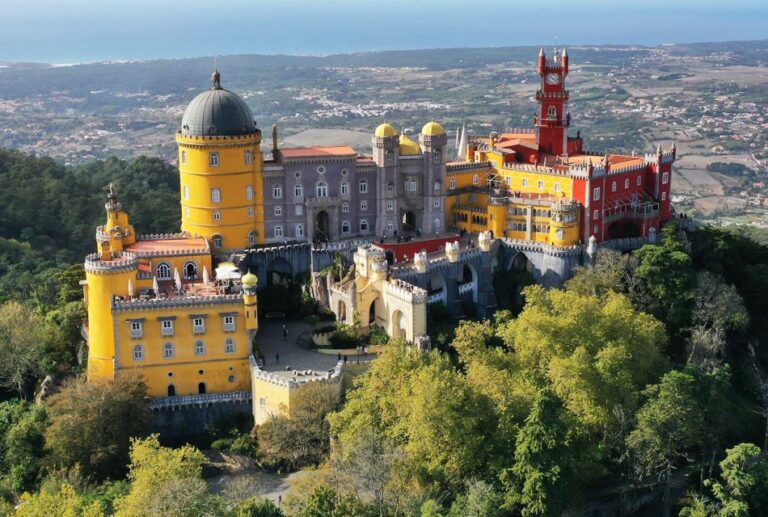 From Lisbon: Sintra, Pena, Regaleira, Roca And Cascais Tour Tour Overview