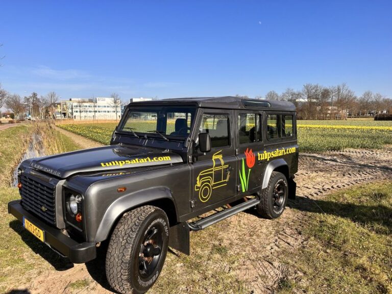 From Lisse: Landrover Tour Along Keukenhof & Flower Fields Tour Overview And Details