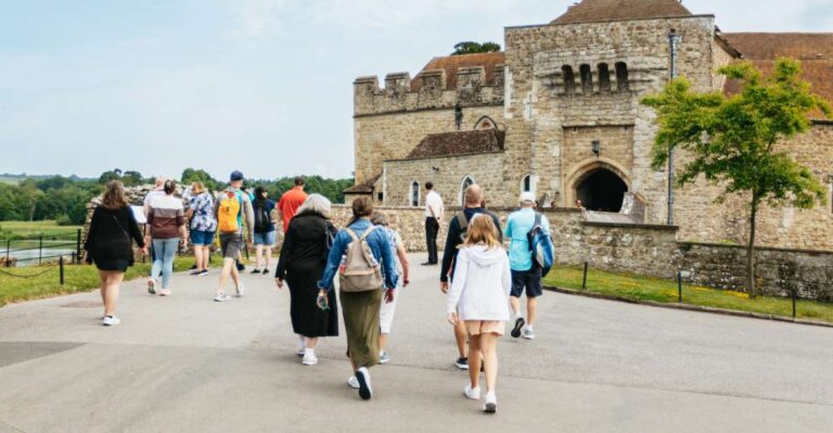 From London: Leeds Castle, Canterbury Cathedral & Dover Tour Overview