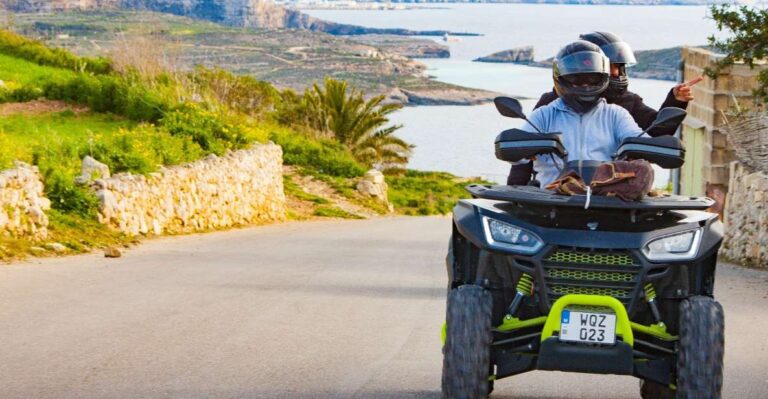 From Malta: Gozo & Comino Full Day Quad Bike Tour With Lunch Tour Overview And Pricing