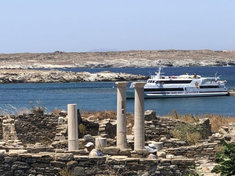 From Naxos: Delos And Mykonos Day Trip With Licensed Guide Tour Overview And Pricing