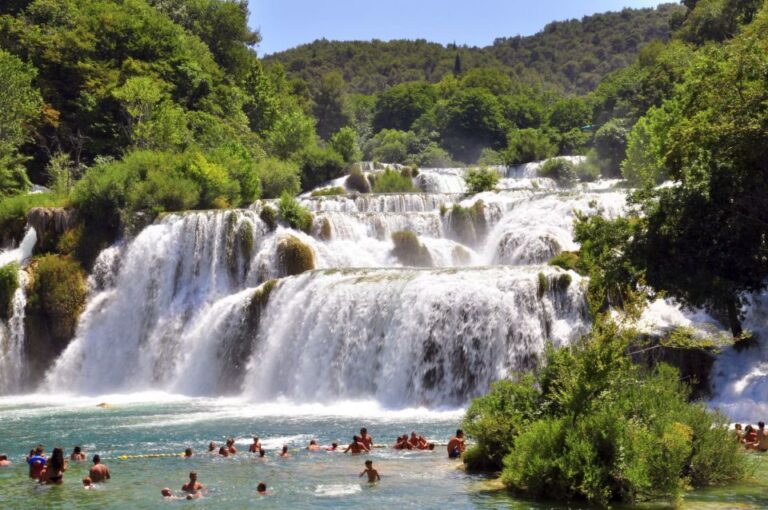 From Omiš: Krka Waterfalls And Trogir Small Group Tour Tour Overview