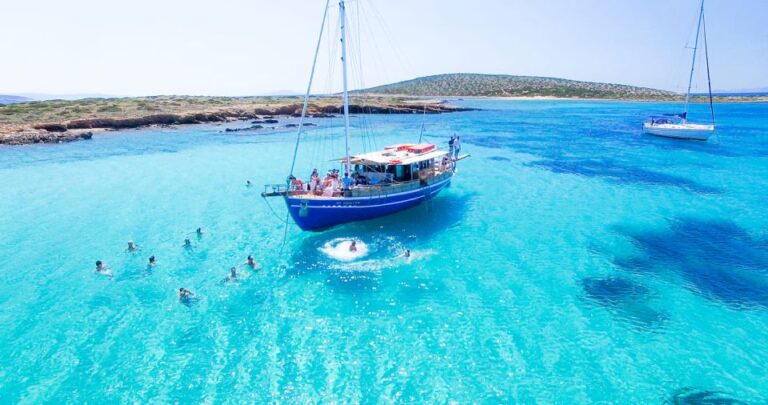 From Paros: Antiparos And Despotiko Full Day Swim Cruise Cruise Overview