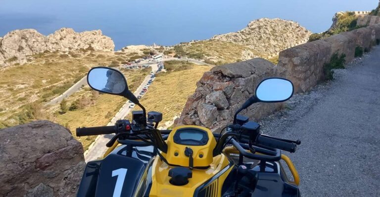 From Port D'alcudia: Quad Sightseeing Tour With Viewpoints Tour Overview