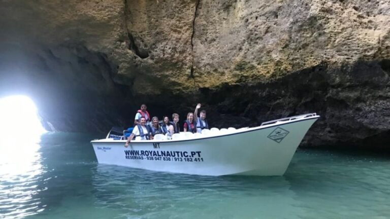 From Portimão: 1.5 Hour Benagil Caves Sunset Boat Tour Tour Overview And Pricing