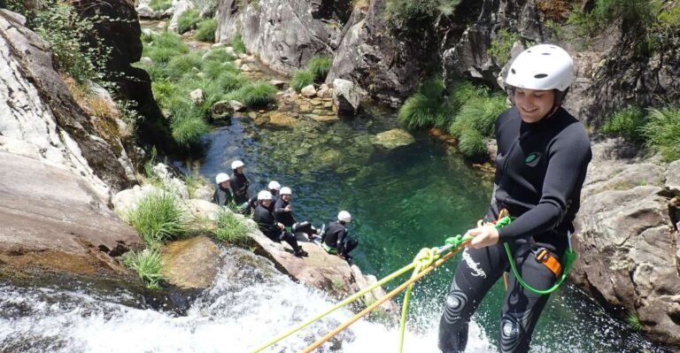 From Porto: Canyoning Adventure Tour Tour Overview