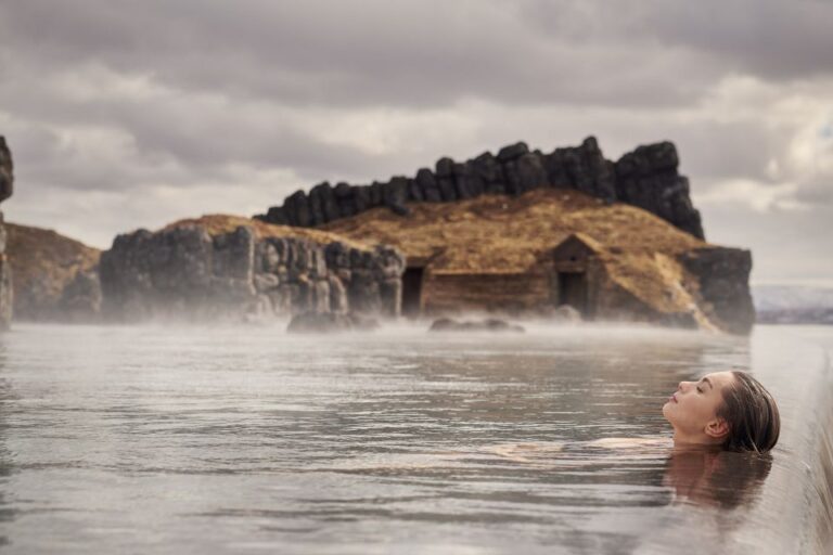 From Reykjavik: Golden Circle Guided Tour & Sky Lagoon Visit Exploring Thingvellir National Park