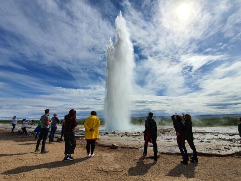 From Reykjavik: Golden Circle Route & Hvammsvik Hot Spring Tour Duration And Highlights