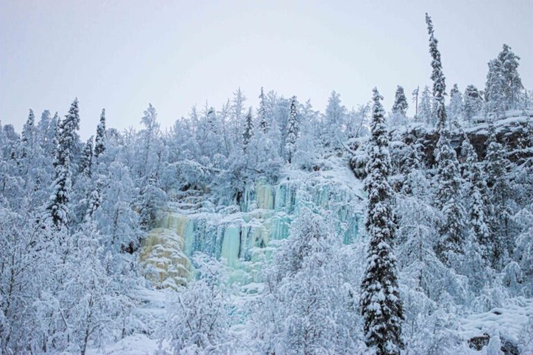 From Rovaniemi: Frozen Waterfalls Of Korouoma Full Day Tour Activity Details