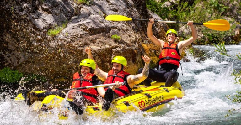 From Split/Šestanovac: Cetina River Whitewater Rafting Tour Tour Overview And Pricing