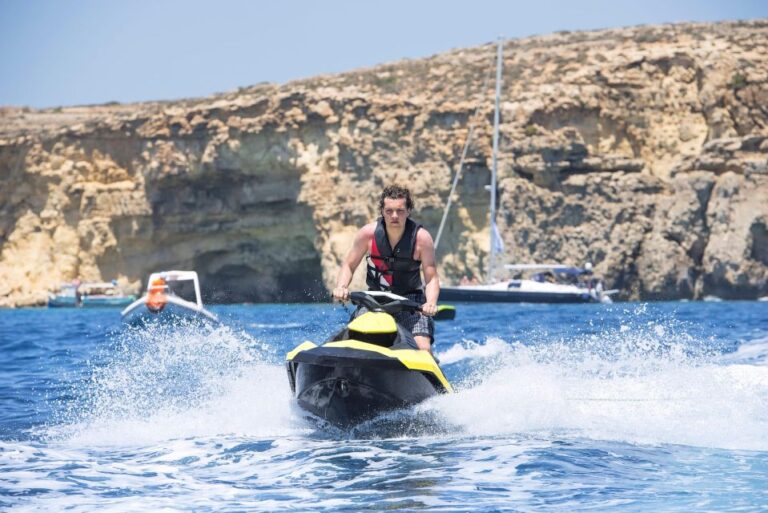 From St. Julians: Jet Ski Safari To The South Of Malta Activity Details