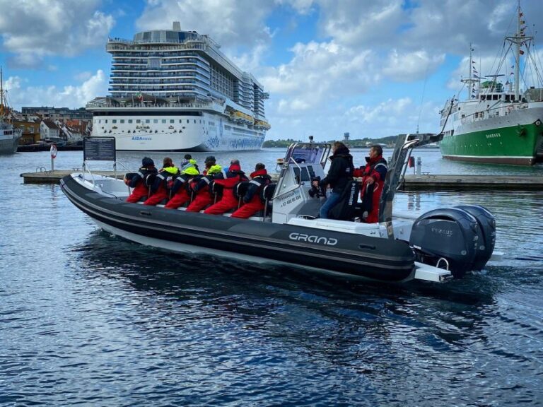 From Stavanger: Lysefjord Sightseeing Rib Boat Tour Tour Details