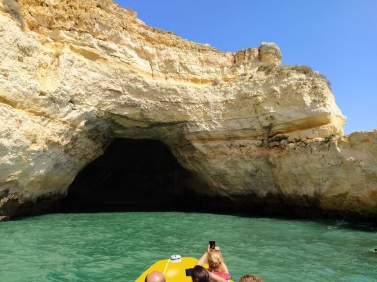 From Vilamoura: 2.5 Hour Benagil Cave And Dolphins Boat Tour Tour Overview And Details