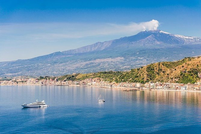 From Volcano To Sea: Private Tour Of Etna And Taormina Boat Tour With Tasting Inclusions And Amenities